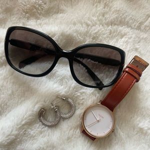 PRADA PR 08OS CONCEPTUAL Black Sunglasses